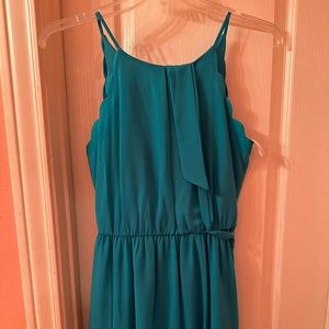 Teal dress
